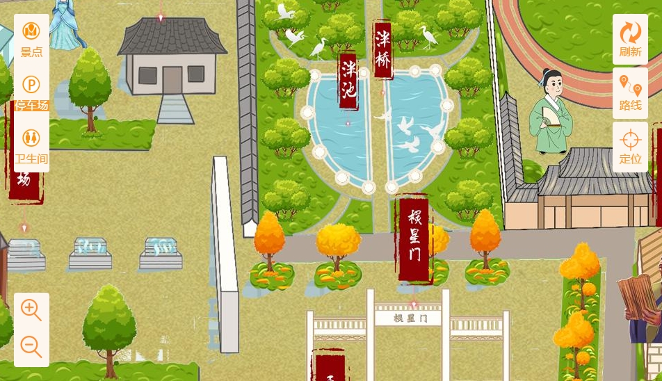 清苑手绘地图景区语音讲解导览系统：智慧景区建设的基石